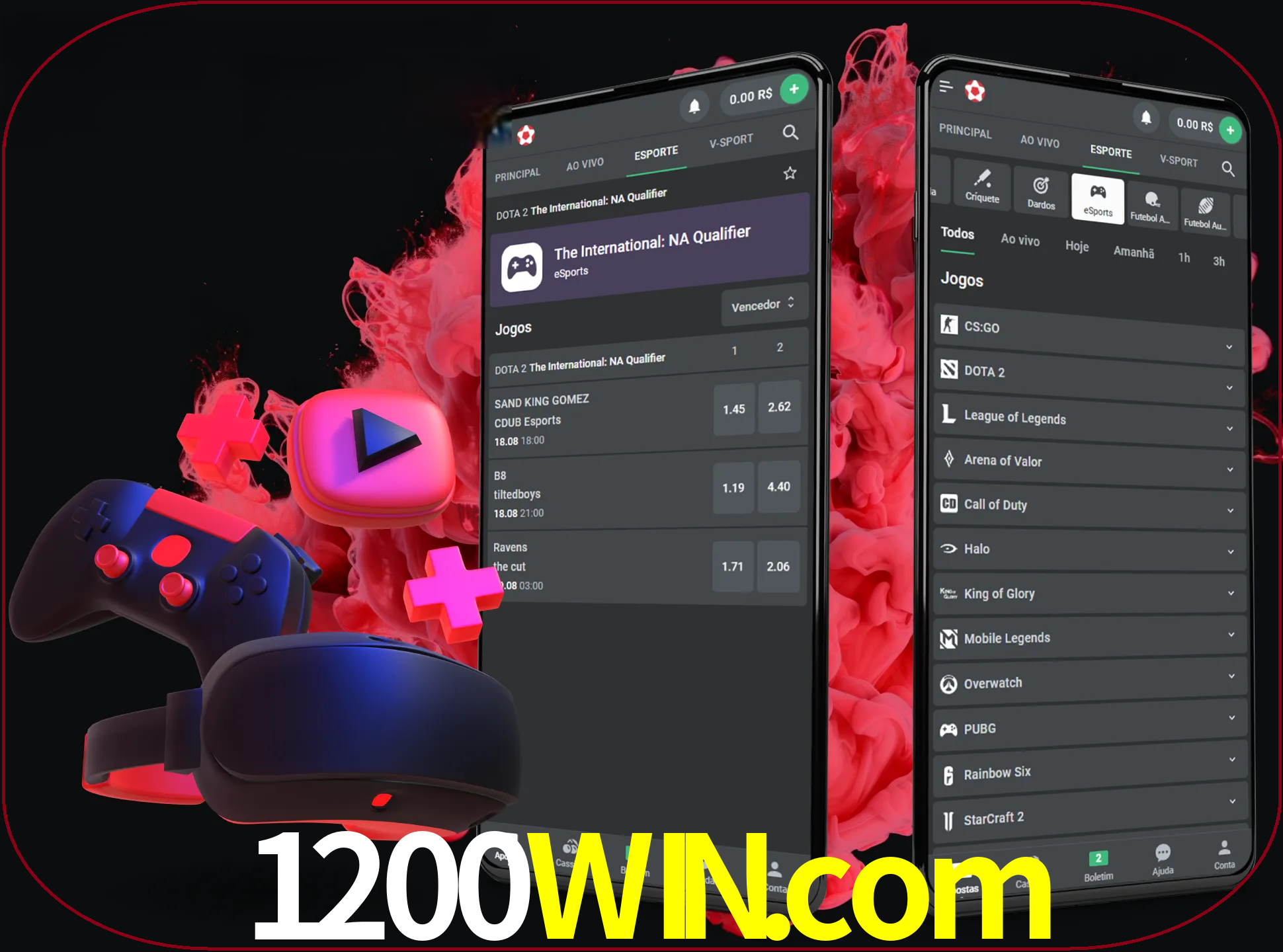 Para ter a aplicação móvel 1200win no seu smartphone, basta descarregar o ficheiro apk e seguir as instruções.