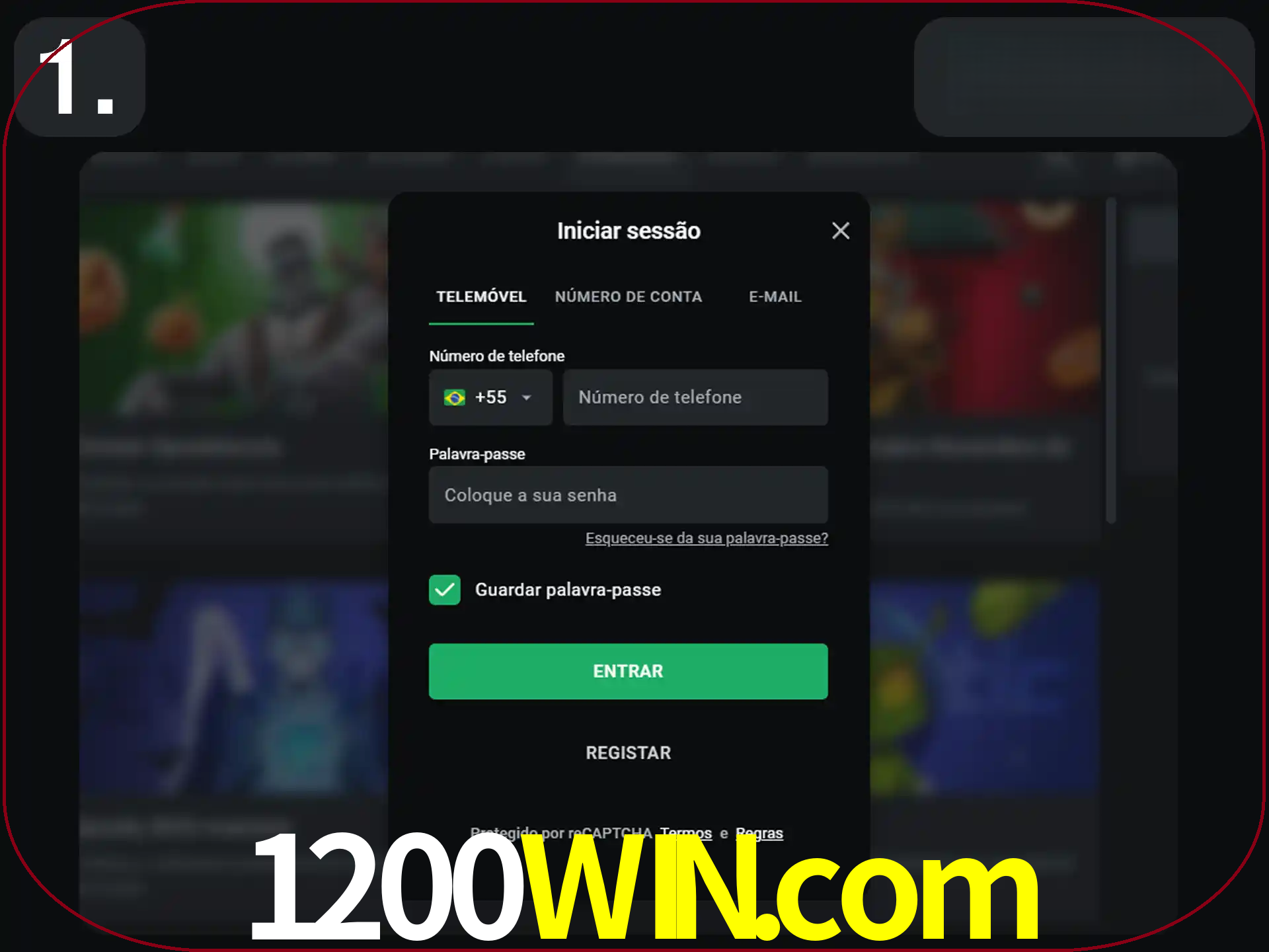 Acesse o site.